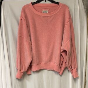 American Eagle Outfitters Blush Crew Neck Sweater